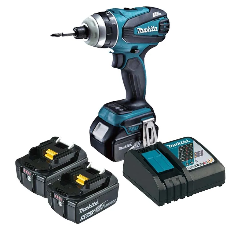 MÁY BẮT VÍT 4 CHẾ ĐỘ DÙNG PIN DTP141RTE (BL)(18V) (Sạc nhanh(DC18RC), 2 pin 5.0Ah(BL1850B))