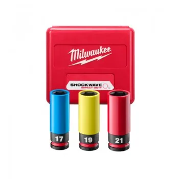 Bộ 10 đầu tuýp dài 1/2' Thép Cr-mo Total THKISD12102L 10