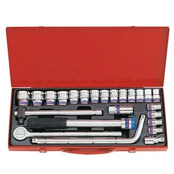 Bộ tuýp 33 chi tiết 1/2inch Sata 09099 6