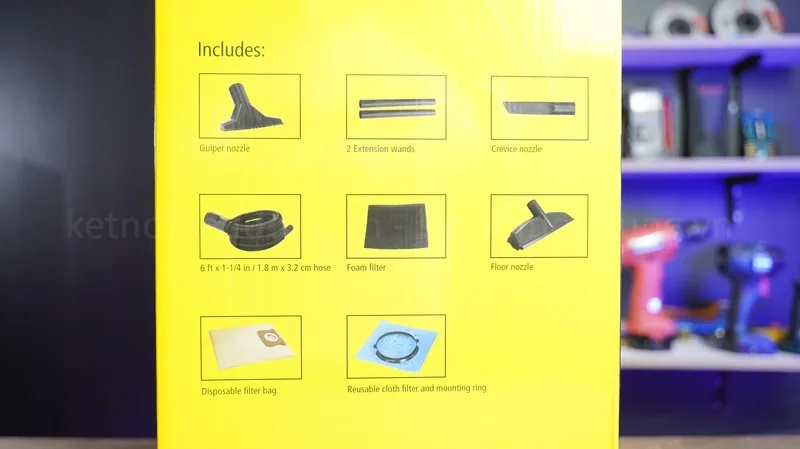 Máy hút bụi khô và ướt Stanley SL19116P (SL19417P-6AB) 7