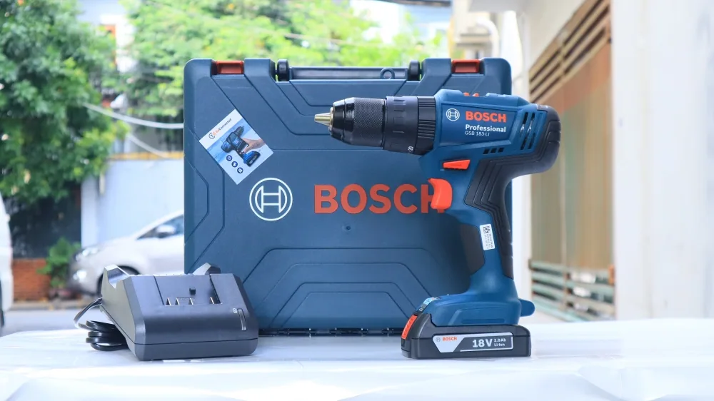 Máy Khoan Động Lực Dùng Pin 18V Bosch GSB 183-LI (1 Pin 2.0Ah & Sạc) 3
