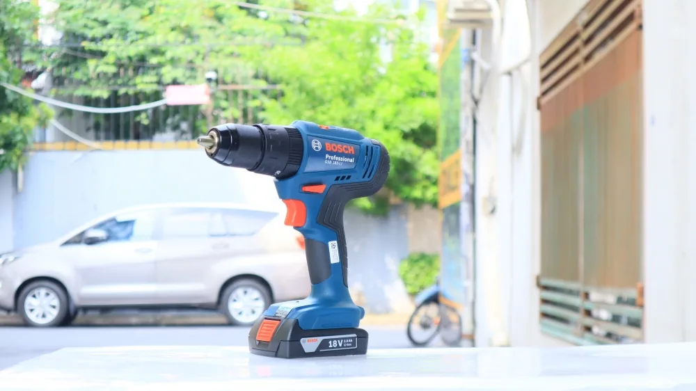 Máy Khoan Động Lực Dùng Pin 18V Bosch GSB 183-LI (1 Pin 2.0Ah & Sạc) 4