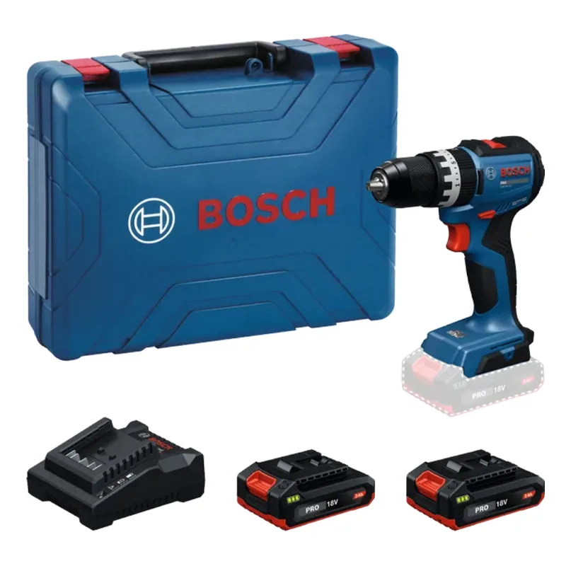 Máy khoan động lực dùng pin 18V Bosch GSB 18V-52 (2 Pin 2.0Ah, 1 Sạc)