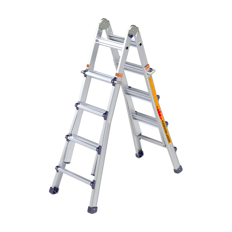 Thang nhôm rút chữ a Poongsan PS-44 4